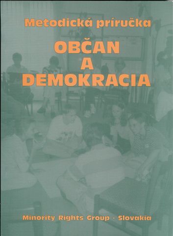 Obálka publikácie Metodická príručka Občan a demokracia