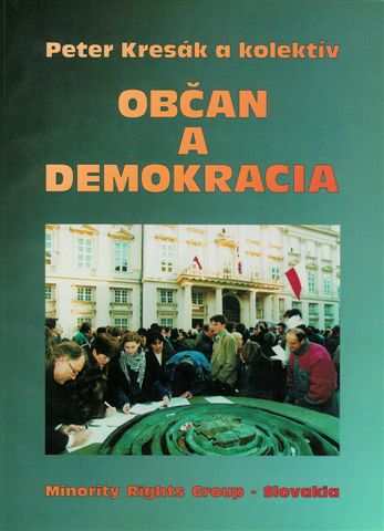 Obálka publikácie Občan a demokracia