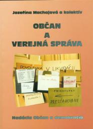 Obálka publikácie Občan a verejná správa
